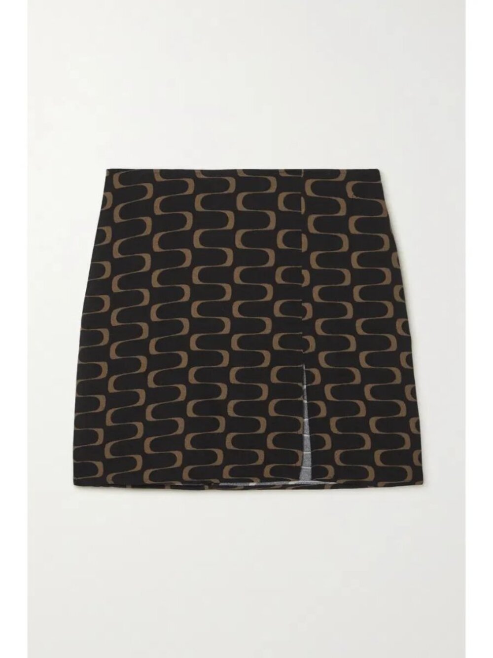 Reformation Margot Printed Crepe Mini Skirt, Size 4